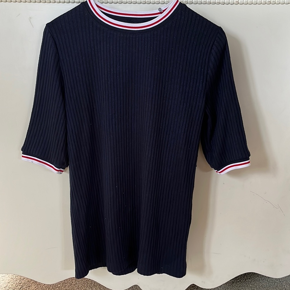 Fun Summer Top goes from casual to sporty chic.